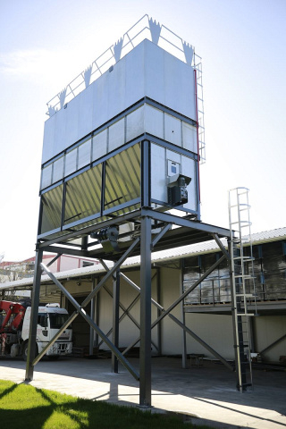 Фильтр рукавный с силосом EcoWood Industrial SP