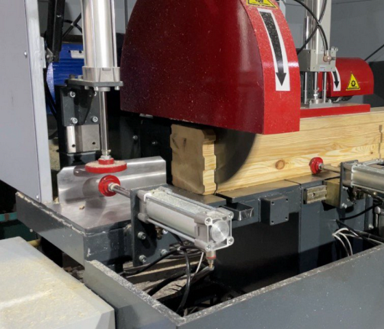 Станок для выборки чашек IRONMAC BLOX 4x4-200 с торцовочным узлом IRONMAC BLOX 4x4-200