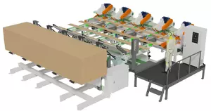 Проходной торцовочный станок CROSS CUT PROFI