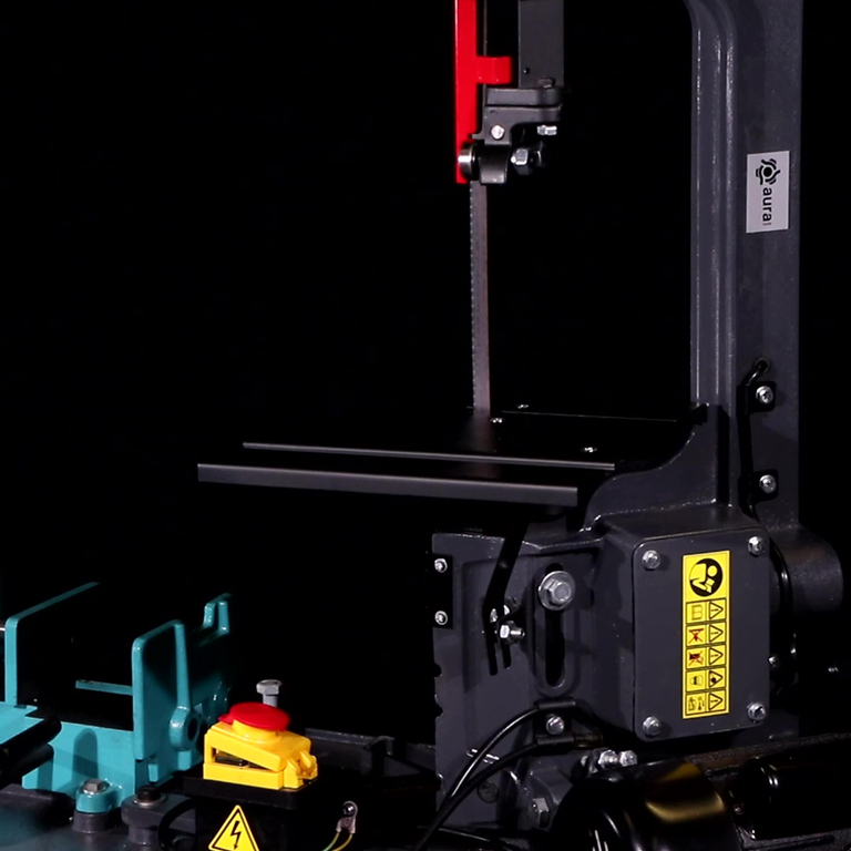 Ленточнопильный станок по металлу AURA LM-115U/220 (40115100)