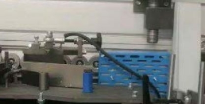 Автоматический кромкооблицовочный станок для деталей со скосом 45° JIYU JY-868-45