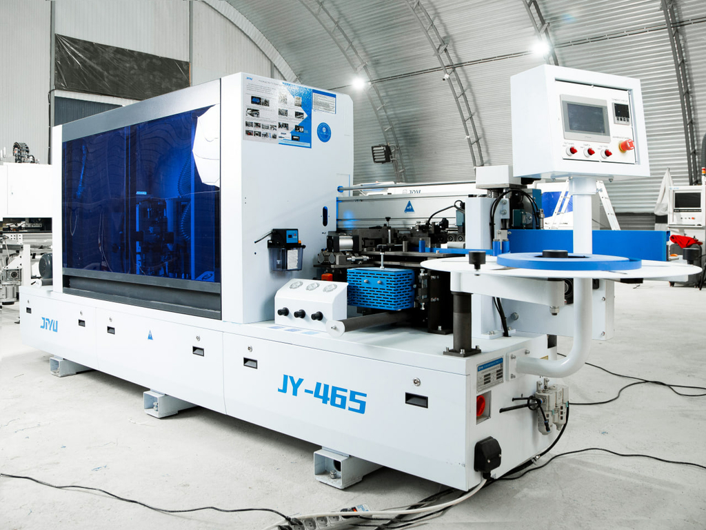 Автоматический кромкооблицовочный станок JIYU JY-465