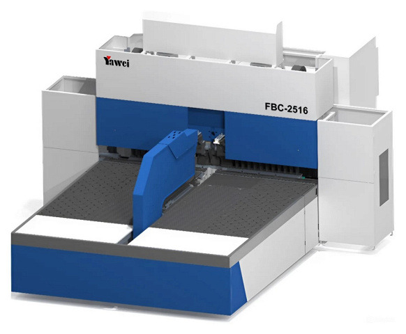 Автоматический панелегиб YAWEI c автосменой прижимного инструмента FBC 2516