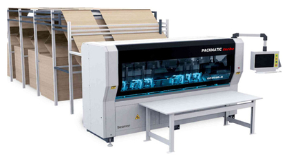 Автоматический резательно-рилёвочный центр с ЧПУ Beaver PACKMATIC TURBO 12K