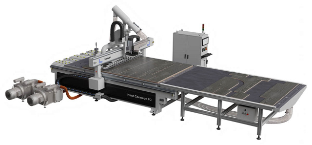 Фрезерные обрабатывающие центры с ЧПУ Beaver NEST CONCEPT FC Lab