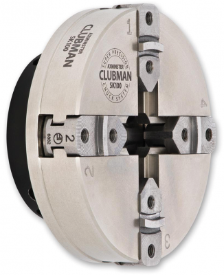 Токарный патрон Clubman SK100 МЗЗхЗ,5 мм,  ? 100 мм, без кулачков (AX504539)