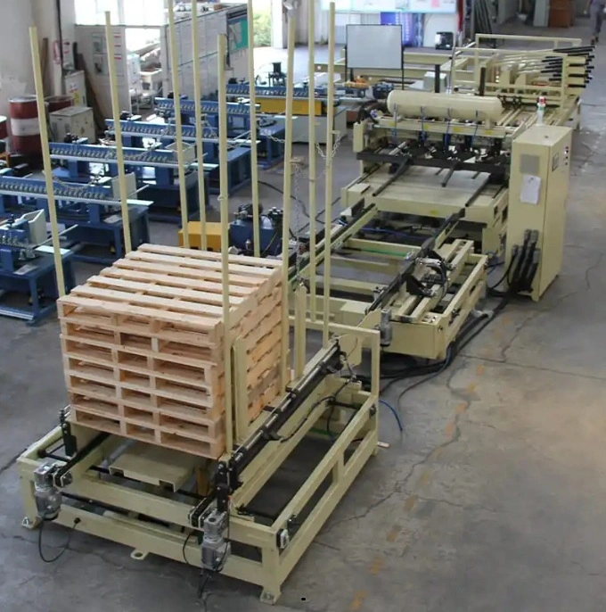 Полуавтоматическая линия сборки поддонов ITALL PALL PALLET MASTER 1000