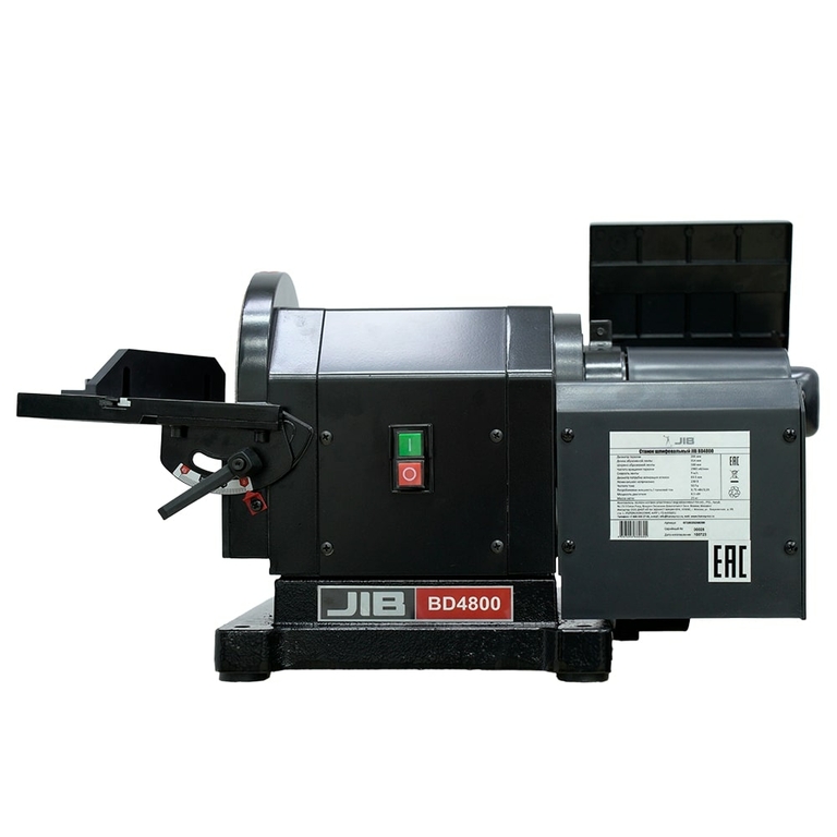 Тарельчато- ленточный шлифовальный станок jib bd4800  мощность двигателя 0,5 квт диск 203 мм / лента 914 х 100 мм встроенное пылеудаление  2