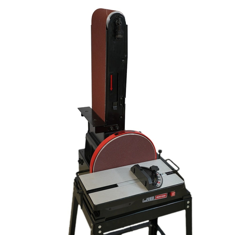 Тарельчато- ленточный шлифовальный станок jib bd61000  мощность двигателя 0,75 квт диск 250мм / лента 150 х 1220 мм