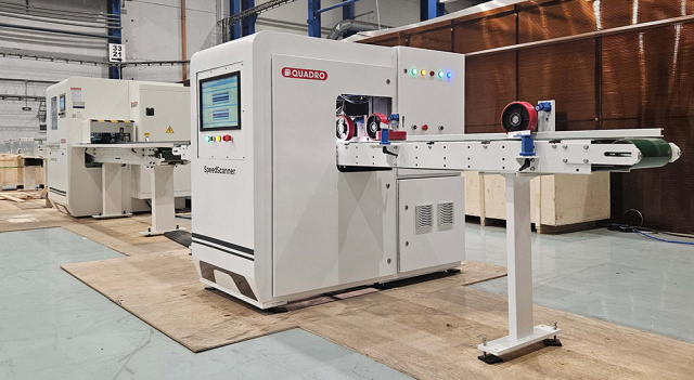 Автоматическая линия сканирования и торцевания QUADRO SpeedLine