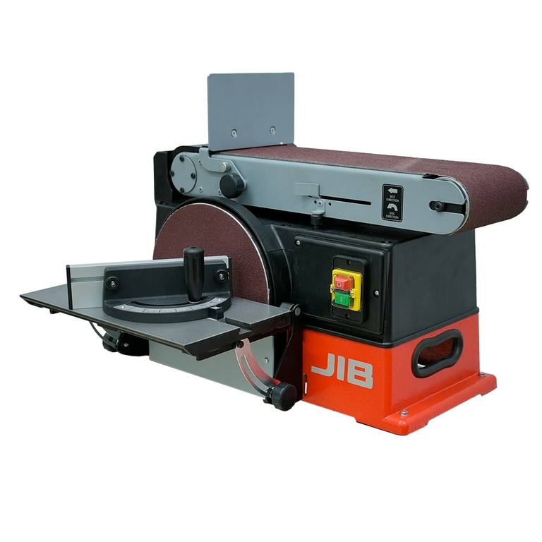 Тарельчато - ленточный шлифовальный станок jib bds610  мощность двигателя 0,55 квт диск 254 мм / лента 152 х 1219 мм