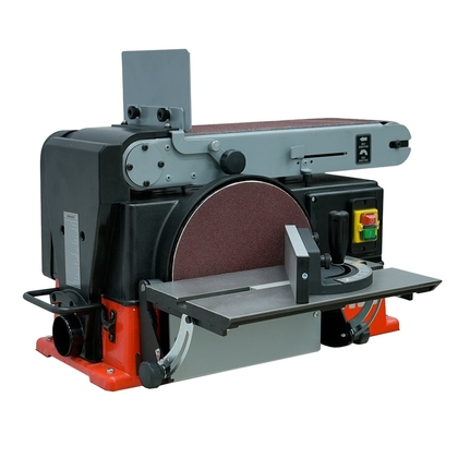 Тарельчато - ленточный шлифовальный станок jib bds610  мощность двигателя 0,55 квт диск 254 мм / лента 152 х 1219 мм