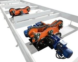 Цепной кантователь бревна