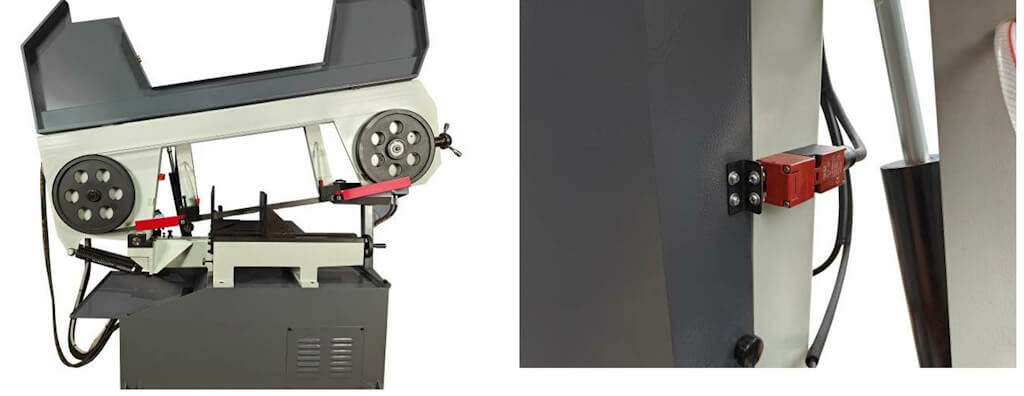 Полуавтоматический ленточнопильный станок MetalMaster BSM-400 MFR