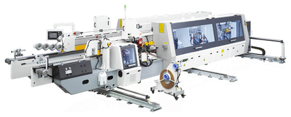 Двухсторонний кромкооблицовочный станок Nanxing NB7HS2P