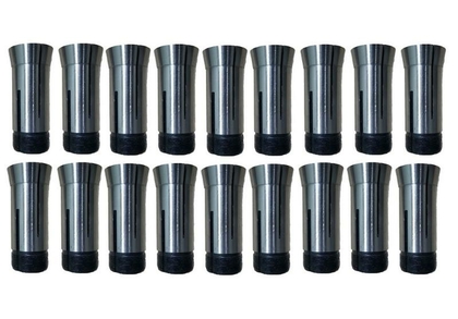 Набор цанг С5 от 3 до 28 мм, 18 шт (3,4,5,6,8,10,12,14,15,16,18,19,20,22,24,25,26,28 мм)