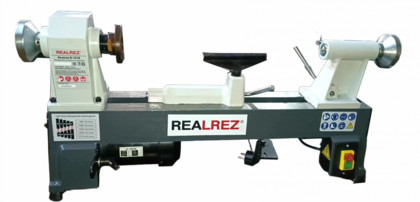 ТОКАРНЫЙ СТАНОК ПО ДЕРЕВУ REALREZ R-1018 370 W