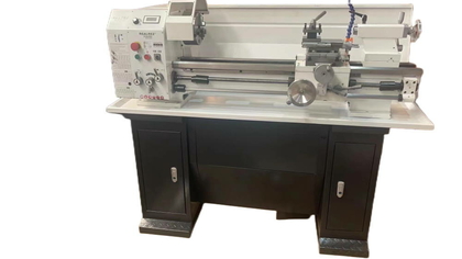 Токарно-винторезный станок REALREZ 310x900 400V (УЦИ+СОЖ) с подставкой