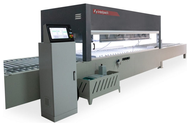 Автоматическая линия для склейки коробок из гофрокартона Intelpack 410