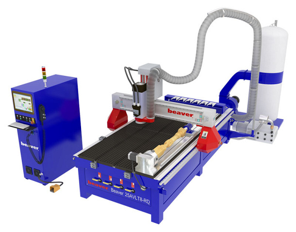 Фрезерный станок с ЧПУ Beaver 25AVLT8-RD