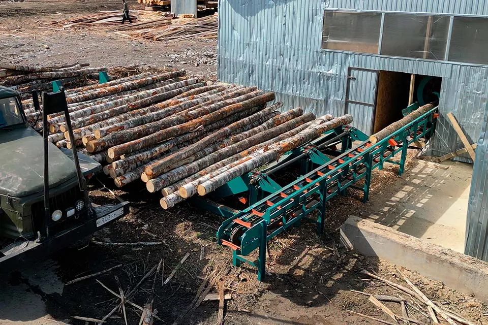 Линия производства паллетной доски Cronver 340-P