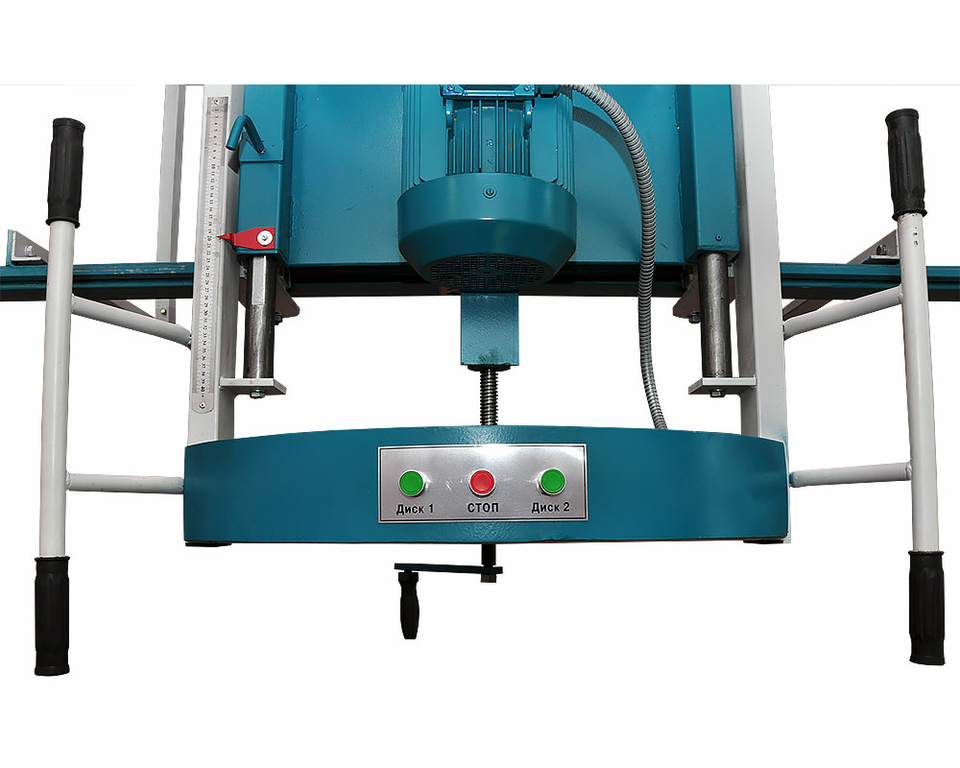 Кромкообрезной двухпильный станок ЦОД - 450