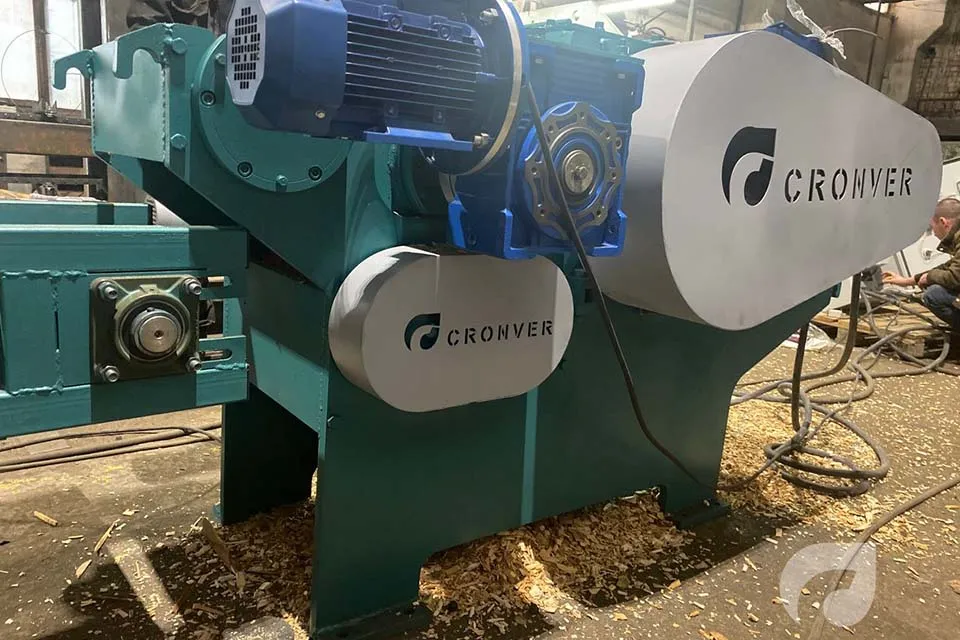 Барабанная рубительная машина Cronver BRM 45