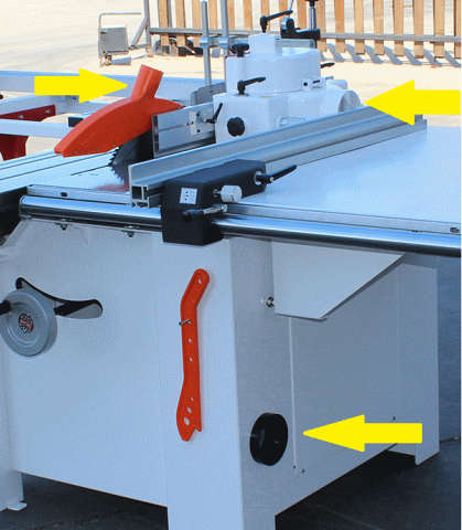 Станок пильно-фрезерный SICAR 400В (каретка 3200)