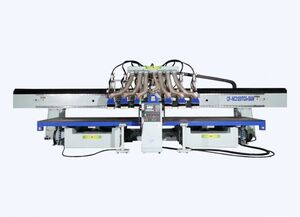 Многошпиндельный обрабатывающий центр с 2-мя столами ChangFeng CF-RT2525TC8-PT