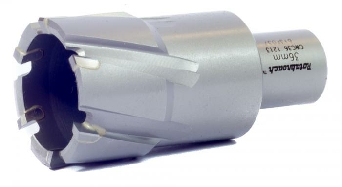 Сверло 21x30 с напаянными твердосплавными пластинами (глубина сверления 30 мм)