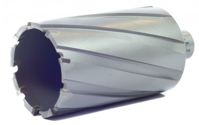 Сверло 72x75 с напаянными твердосплавными пластинами (глубина сверления 75 мм)