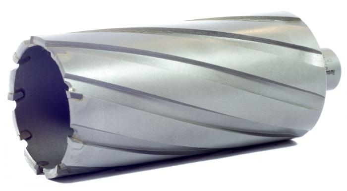 Сверло 30x100 с напаянными твердосплавными пластинами (глубина сверления 100 мм)