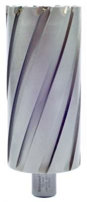 Сверло 51x100 с напаянными твердосплавными пластинами (глубина сверления 100 мм)