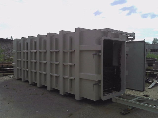 Вакуумные инфракрасные сушильные камеры EcoWood VIRK-5, VIRK-10