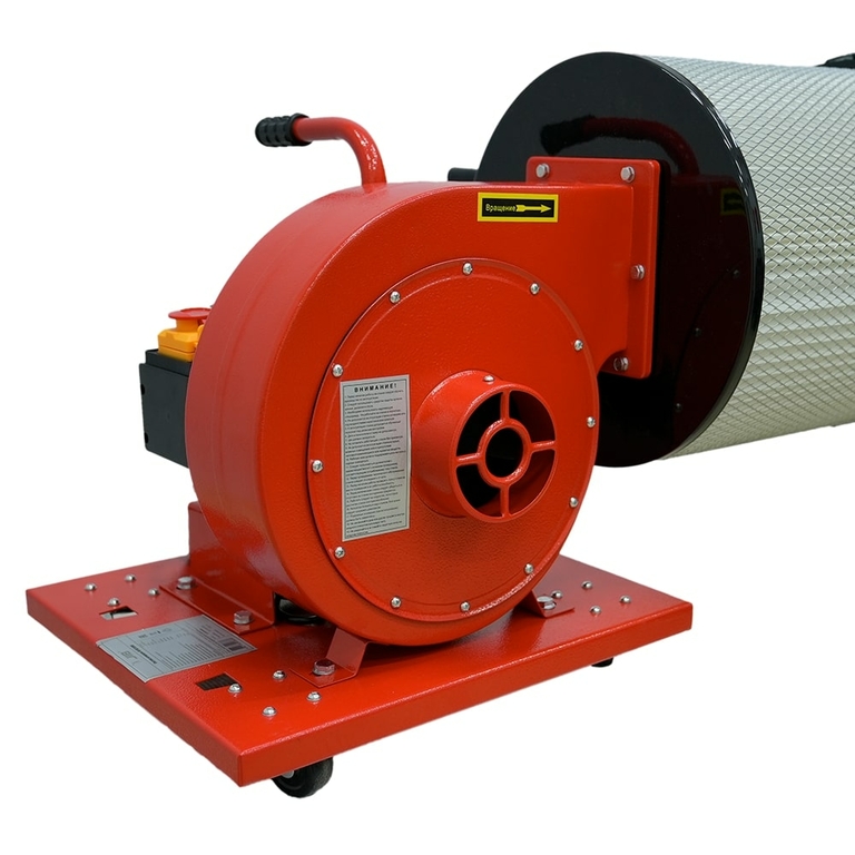 Стружкоотсос jib dc230mc производительность 850 м³/час мощность двигателя 0,75 квт уровень фильтрации 1 мкм