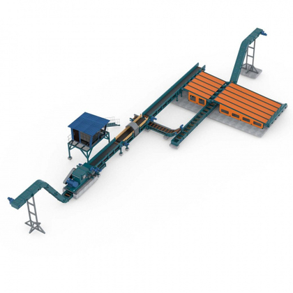 Линия измельчения горбыля и бревна CRONVER MRB 315