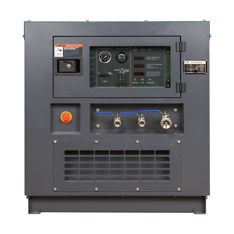 Master Blast MB-185B-7+AC винтовой дизельный компрессор