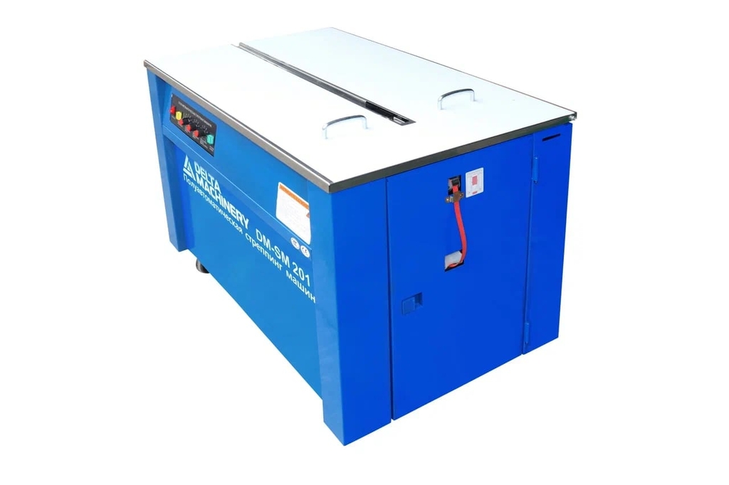 Полуавтоматическая стреппинг-машина DELTAMACHINERY DM SM-201