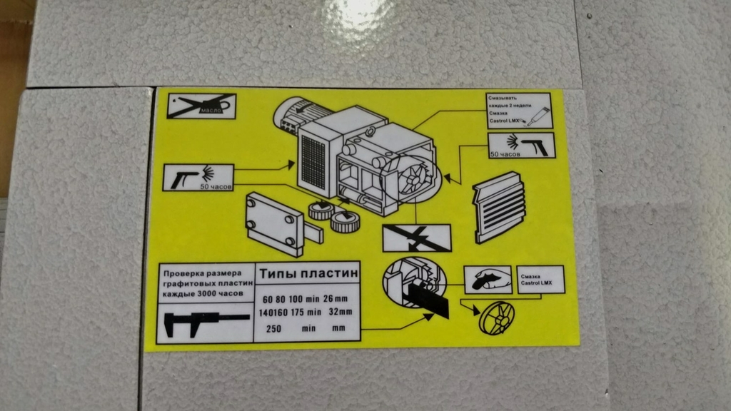 Роторно-пластинчатый вакуумный насос DELTAMACHINERY DM-KVF-160