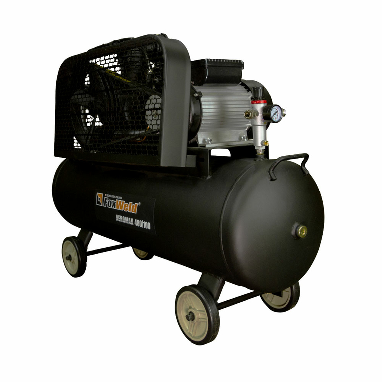 Масляный ременной компрессор AEROMAX 480/100 (пр-во FoxWeld/КНР)