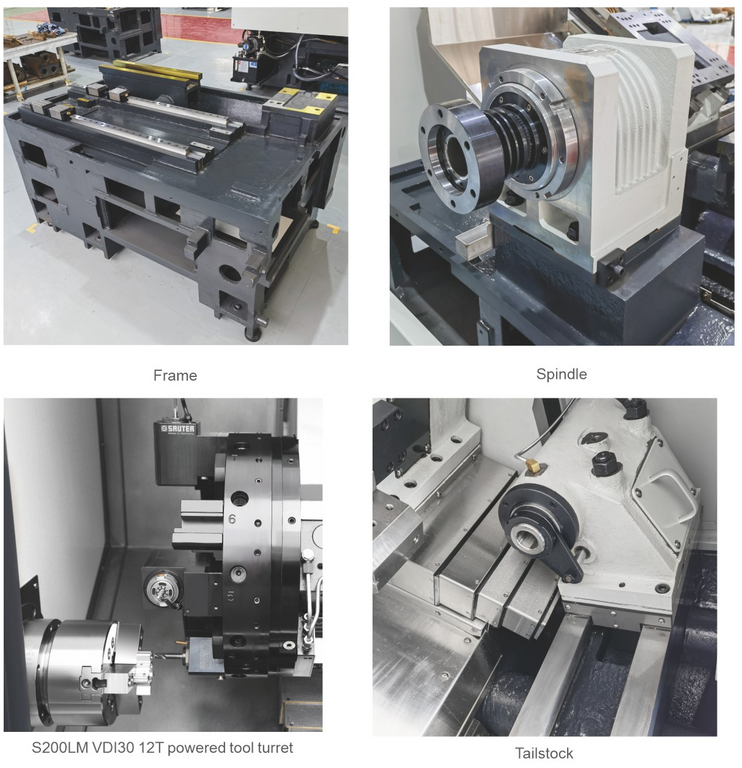 Токарный обрабатывающий центр с ЧПУ NINGBO BLIN MACHINERY модели BL-S200L