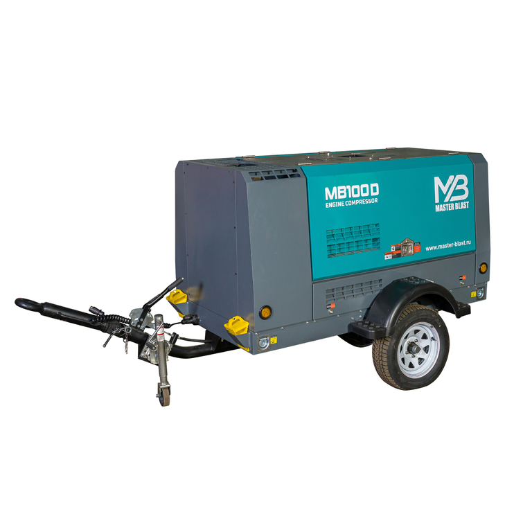 Master Blast MB-100D-10 винтовой дизельный компрессор