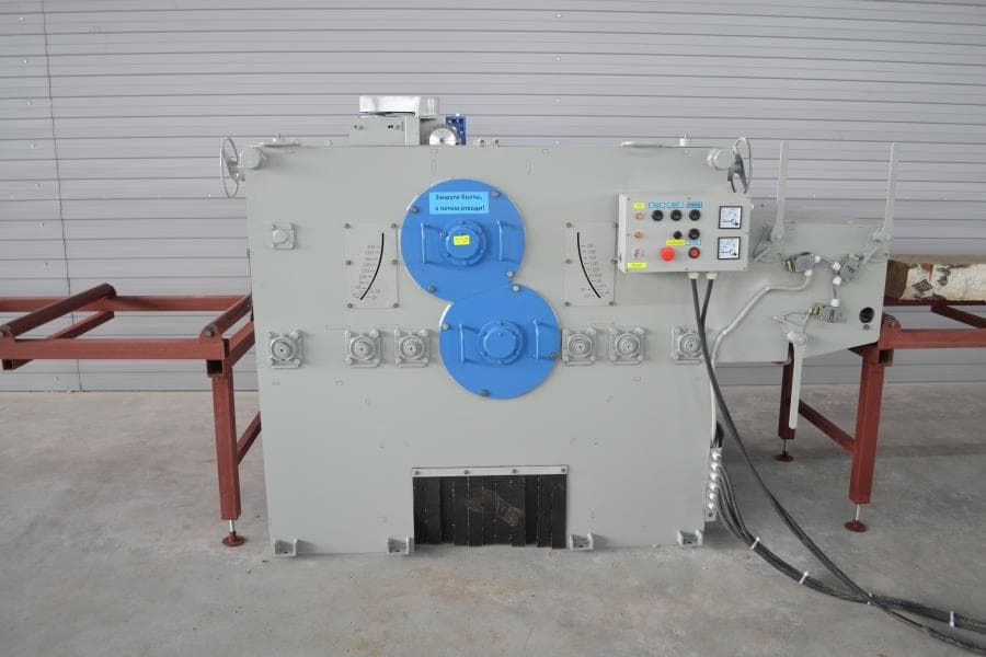 Двухвальный многопильный станок «БЕЛАЯ АКУЛА» 2Ц16-350