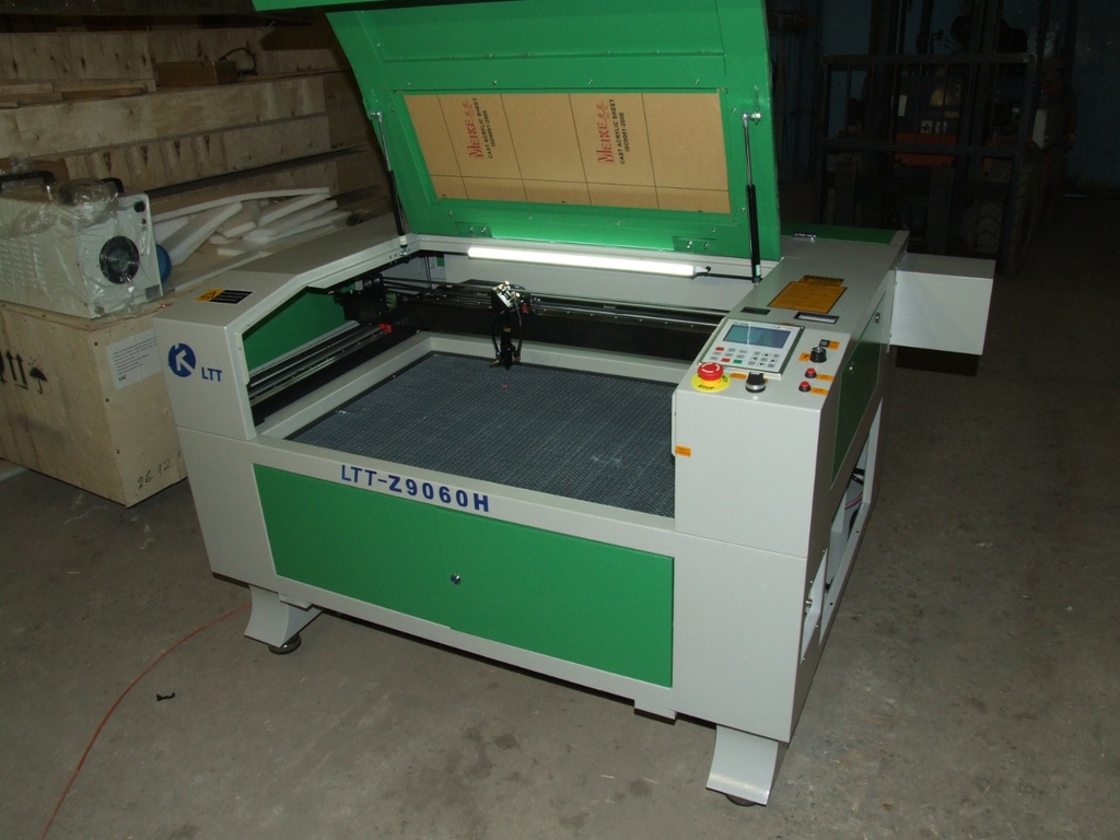 Станок лазерно-гравировальный с чпу LTT-Z9060H (100Вт) + чиллер 5000