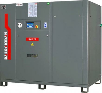 Маслонаполненный винтовой компрессор Dalgakiran DVK 75 - 13 Compact