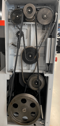 Рейсмусовый станок со спиральным валом и электроподъемом стола EcoWood МВ 1010WМ