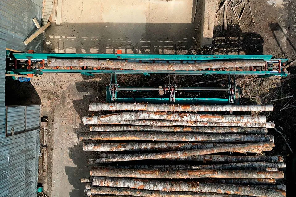 Линия производства паллетной доски Cronver 340-P