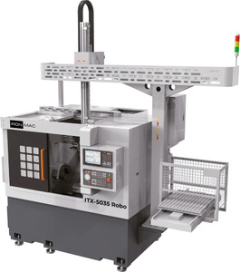 Токарный станок с наклонной станиной с ЧПУ IRONMAC ITX-5035 ROBO