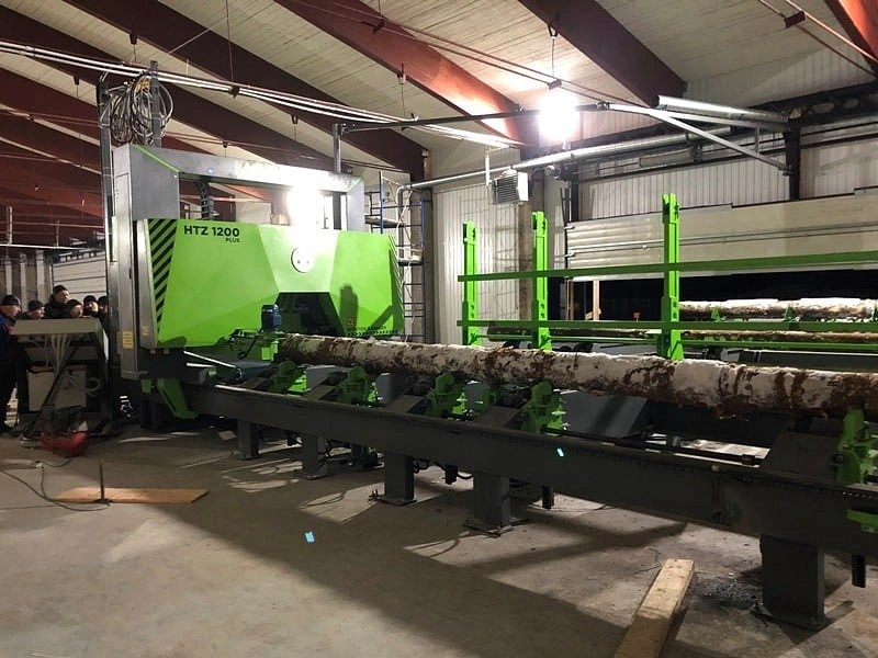 Автоматизированная эстакада для ленточных горизонтальных пилорам MEBOR MLD