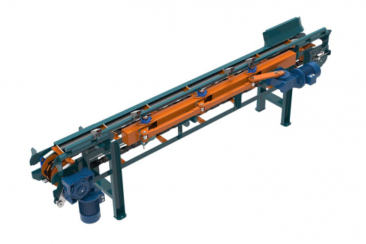 Приемный транспортер с односторонним сбросом CRONVER BT-LS